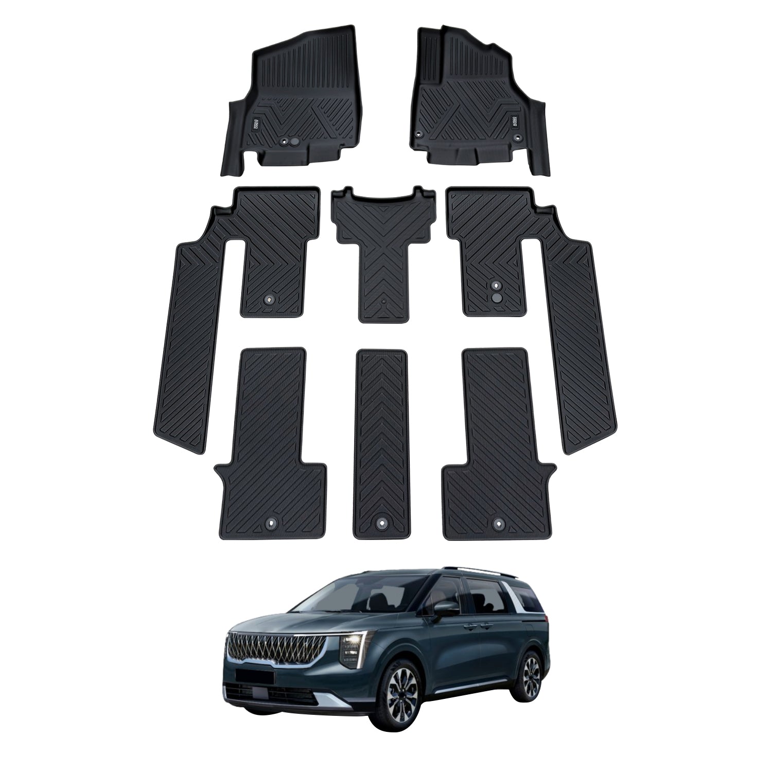 Pre-order Car Floor Mats for KIA Carnival KA4 Series 2020-Onwards