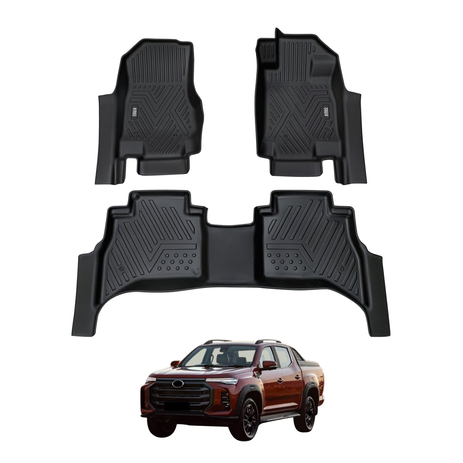 Car Floor Mats for LDV T60 2017-Onwards (Auto Trans)