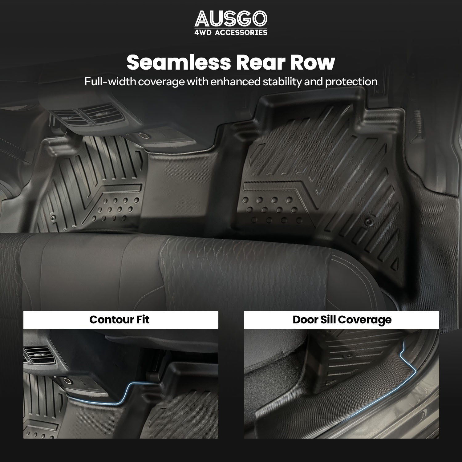 LDV T60 2017-Onwards Car Floor Mats (Auto Trans)