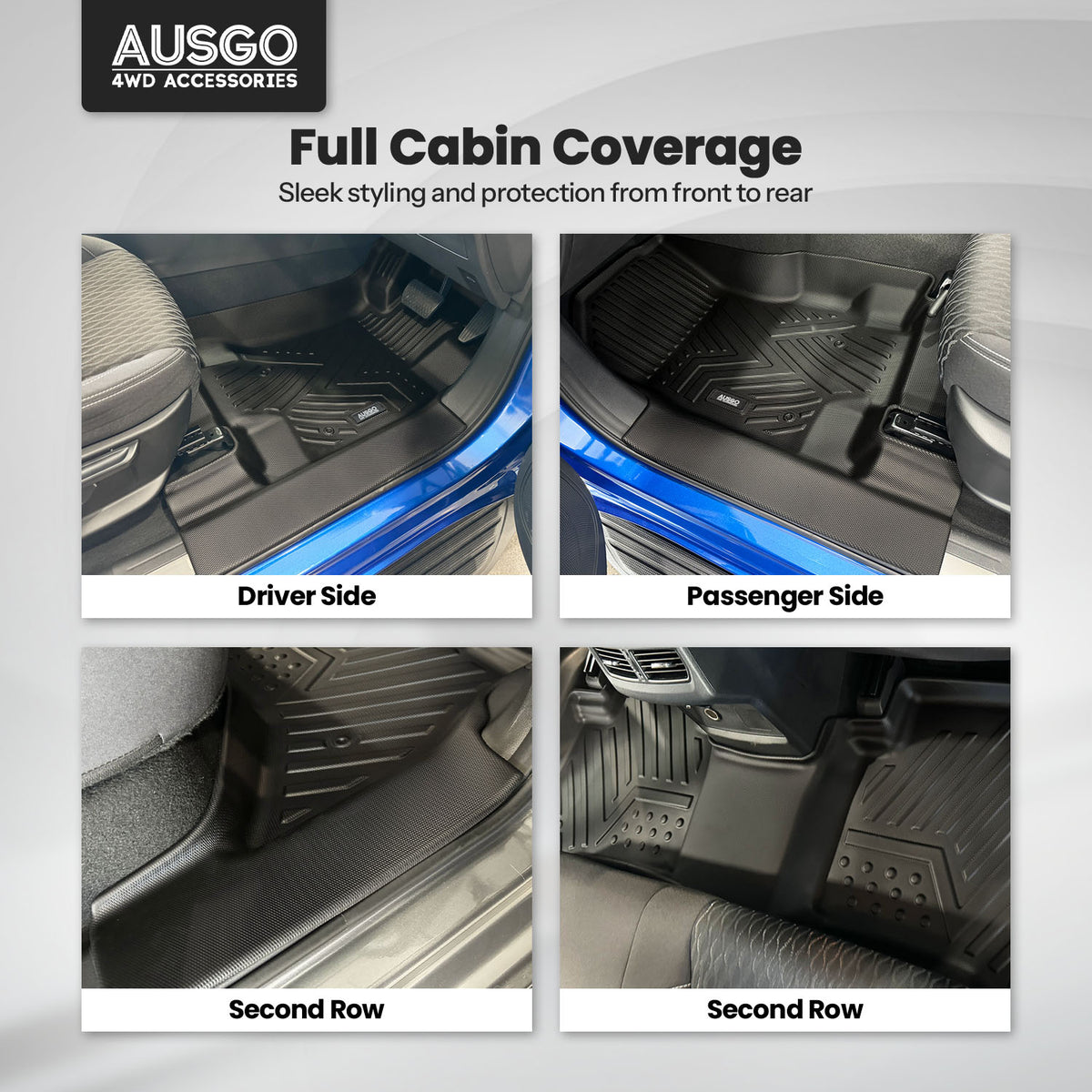 Car Floor Mats for LDV T60 2017-Onwards (Auto Trans)