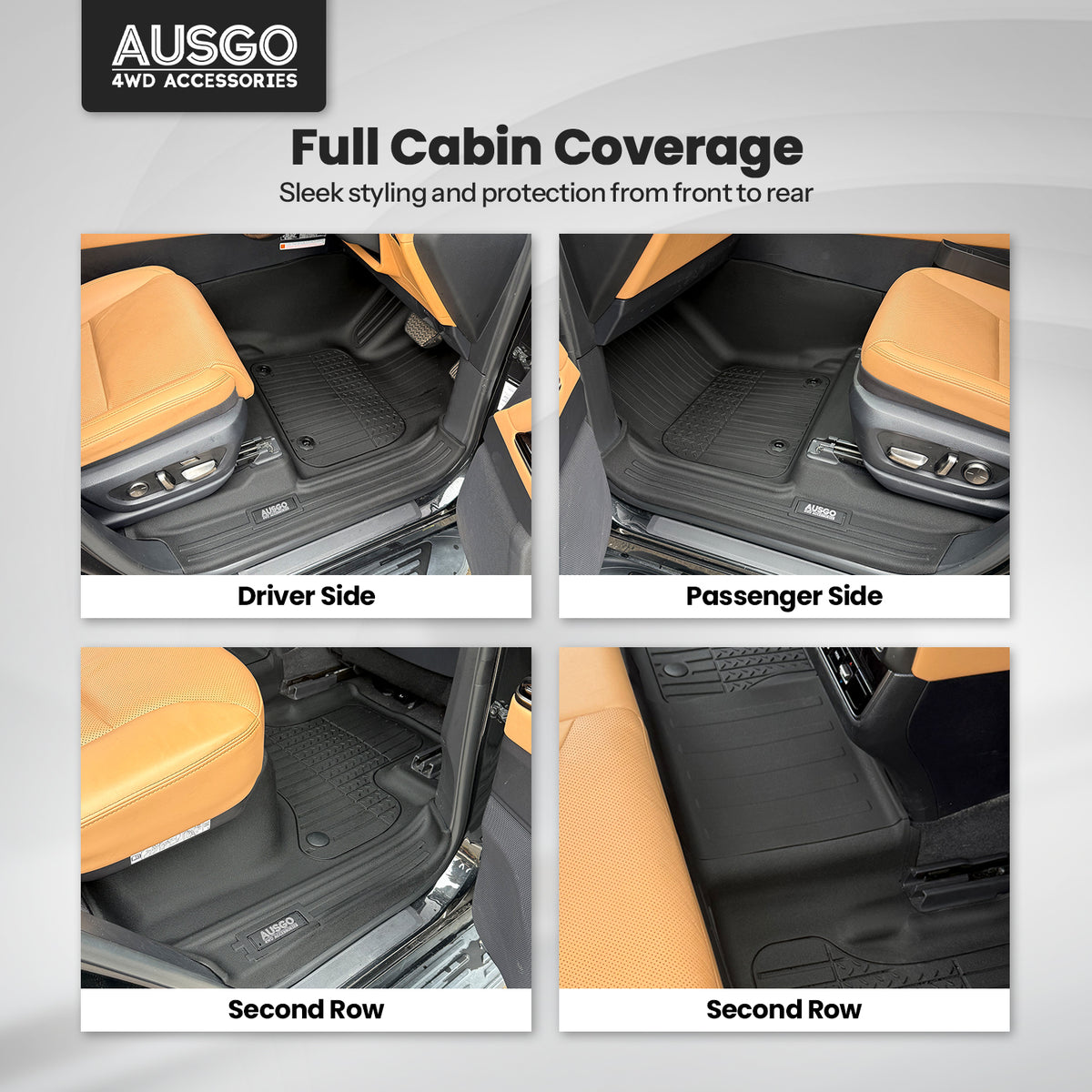 Injection Car Floor Mats for Lexus LX Series LX500d LX600 2021-Onwards