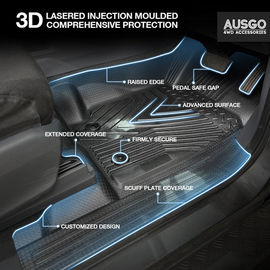 Mazda BT-50 2011-2020 Injection Car Floor Mats