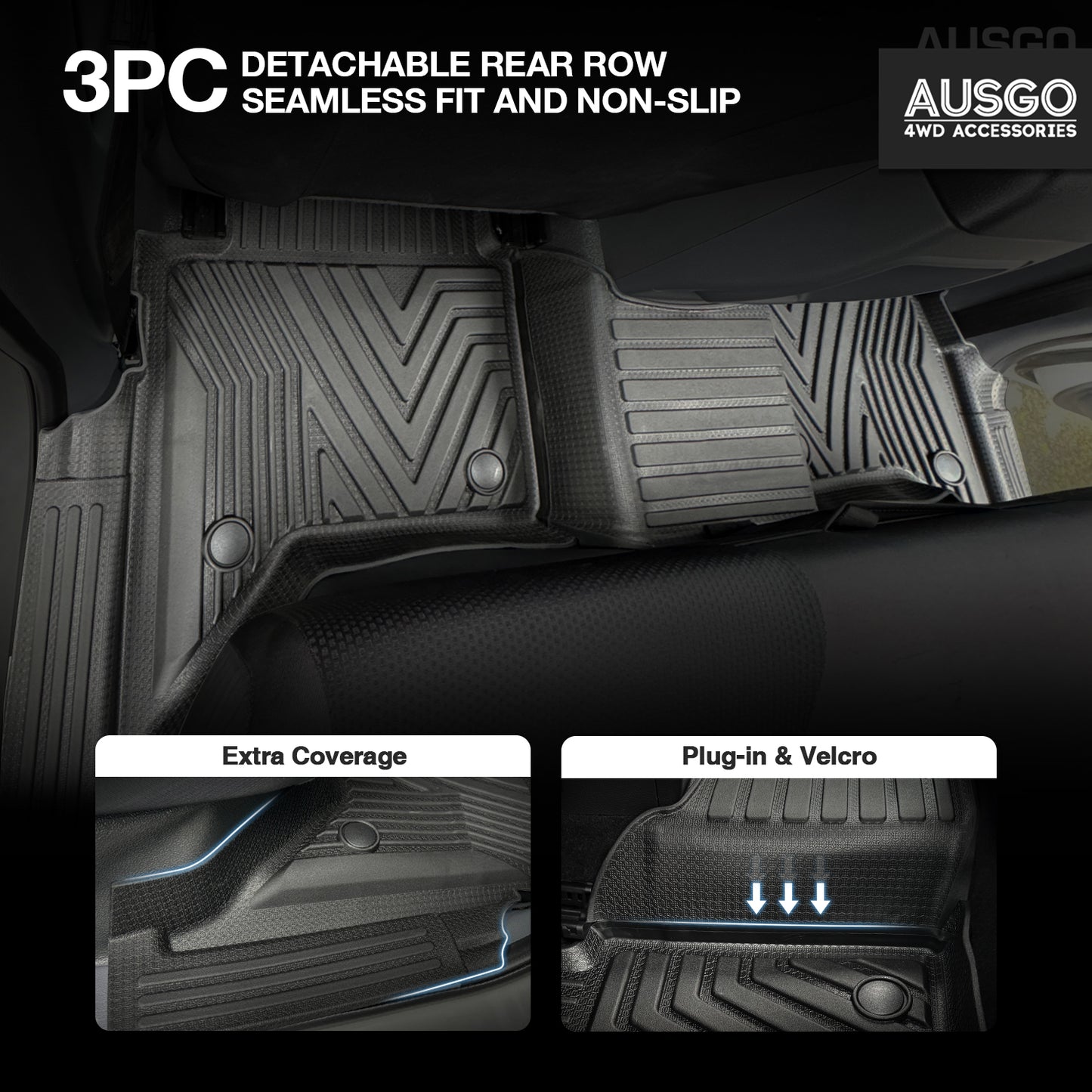 Mazda BT-50 2011-2020 Injection Car Floor Mats