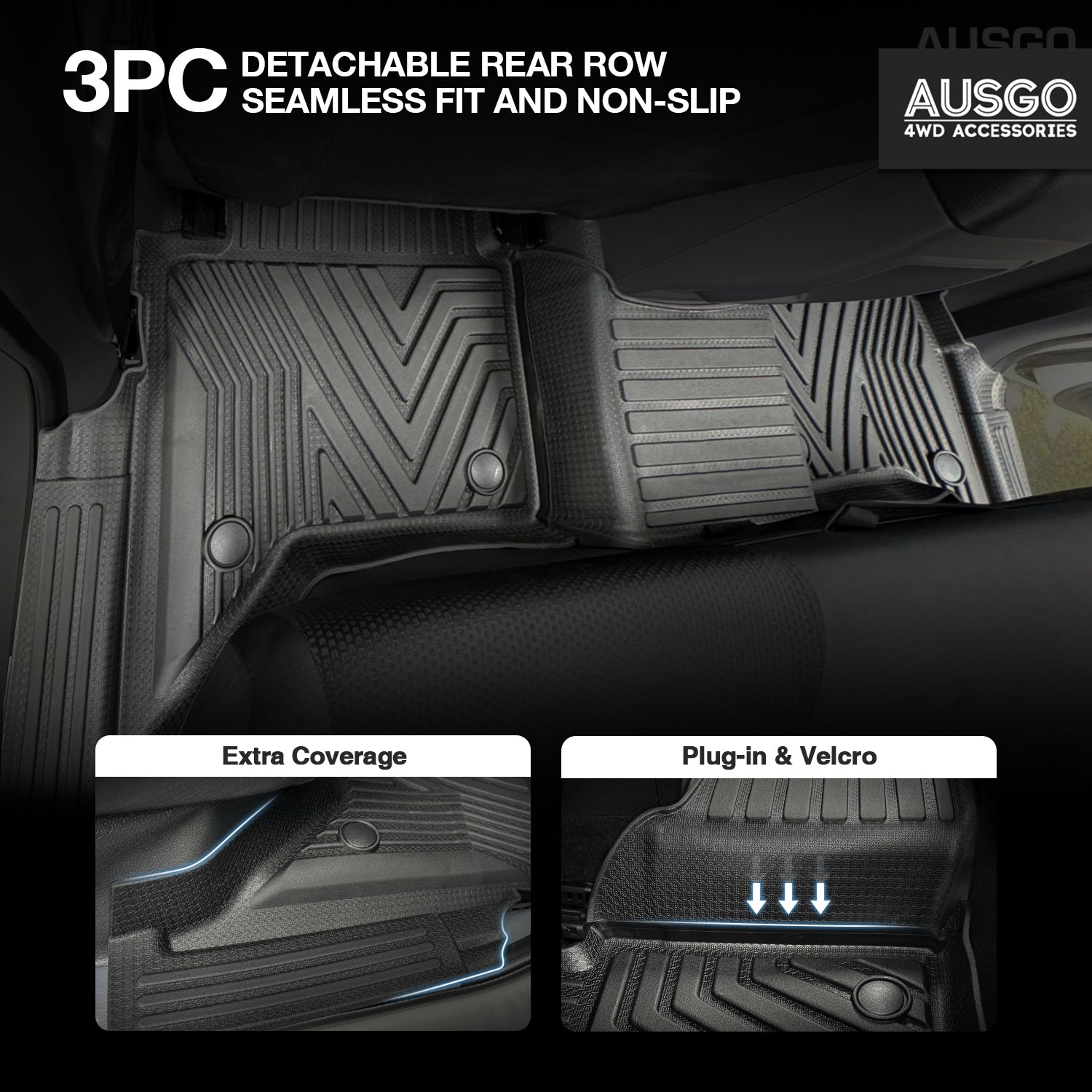 Mazda BT-50 2011-2020 Injection Car Floor Mats