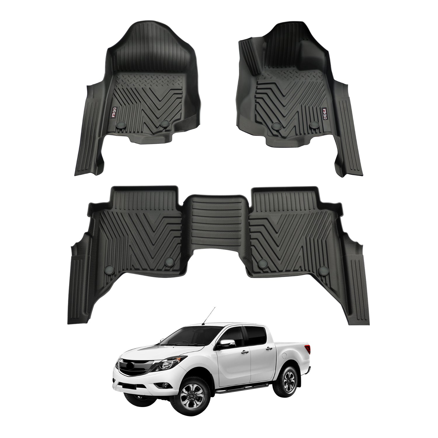 Mazda BT-50 2011-2020 Injection Car Floor Mats