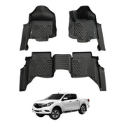 Injection Car Floor Mats for Mazda BT-50 2011-2020