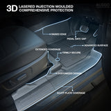 7D Injection Floor Mats for Mazda BT-50 BT50 Dual Cab 2020-Onwards