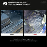 7D Injection Floor Mats for Mazda BT-50 BT50 Dual Cab 2020-Onwards