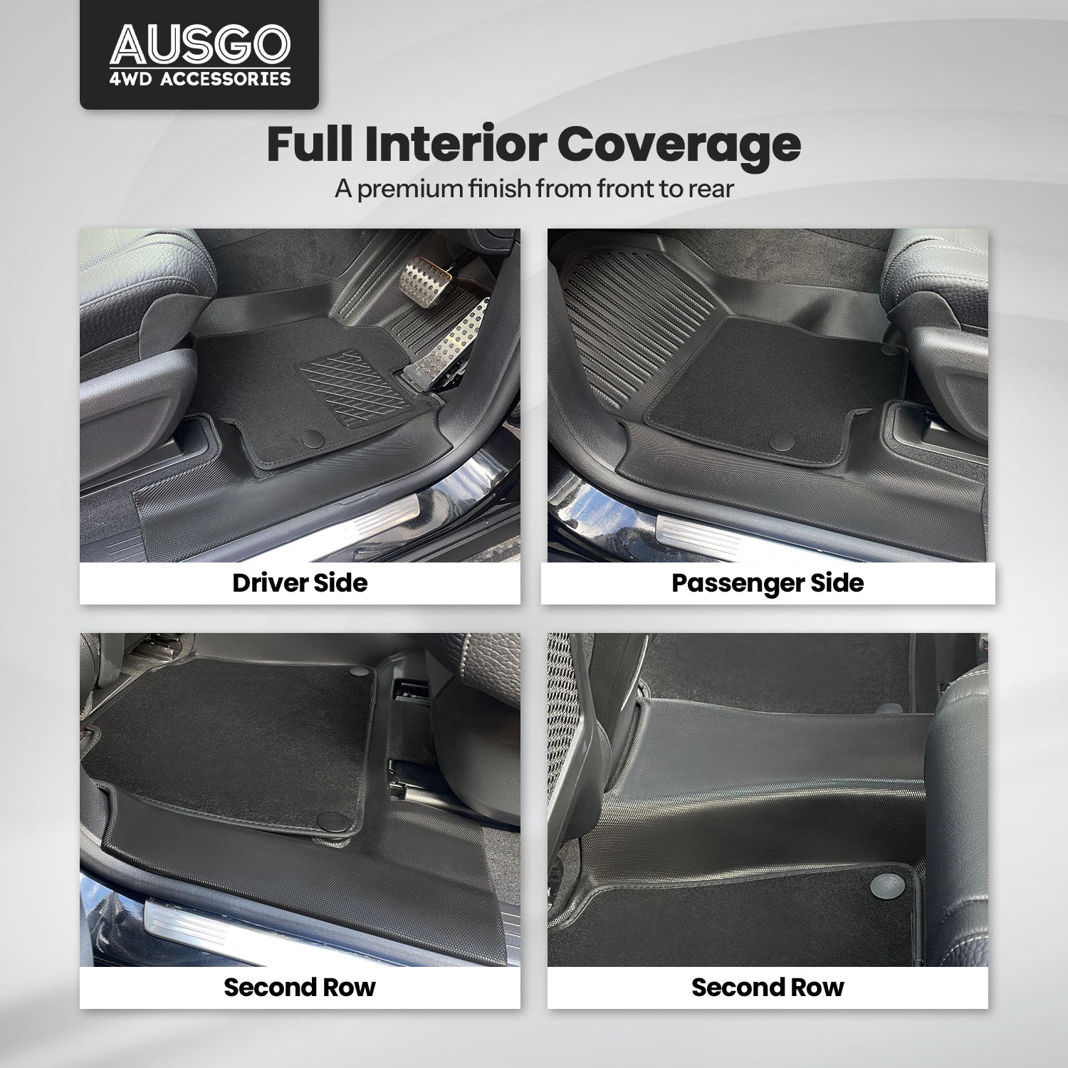 Dual-Layer Car Floor Mats for Mercedes-Benz GLS-Class X167 2019-Onwards