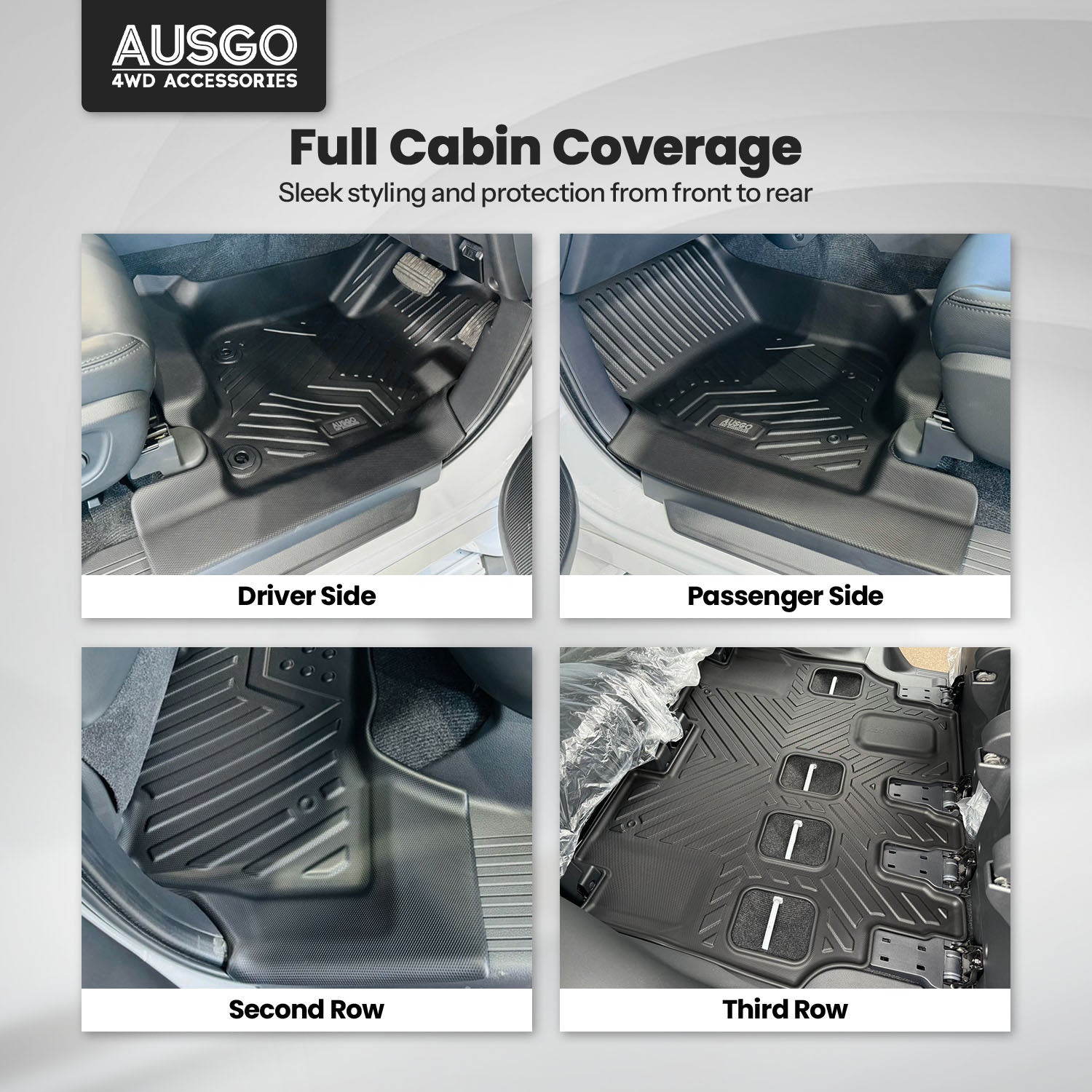 Pre-order Car Floor Mats for Mitsubishi Pajero Sport 2015-Onwards