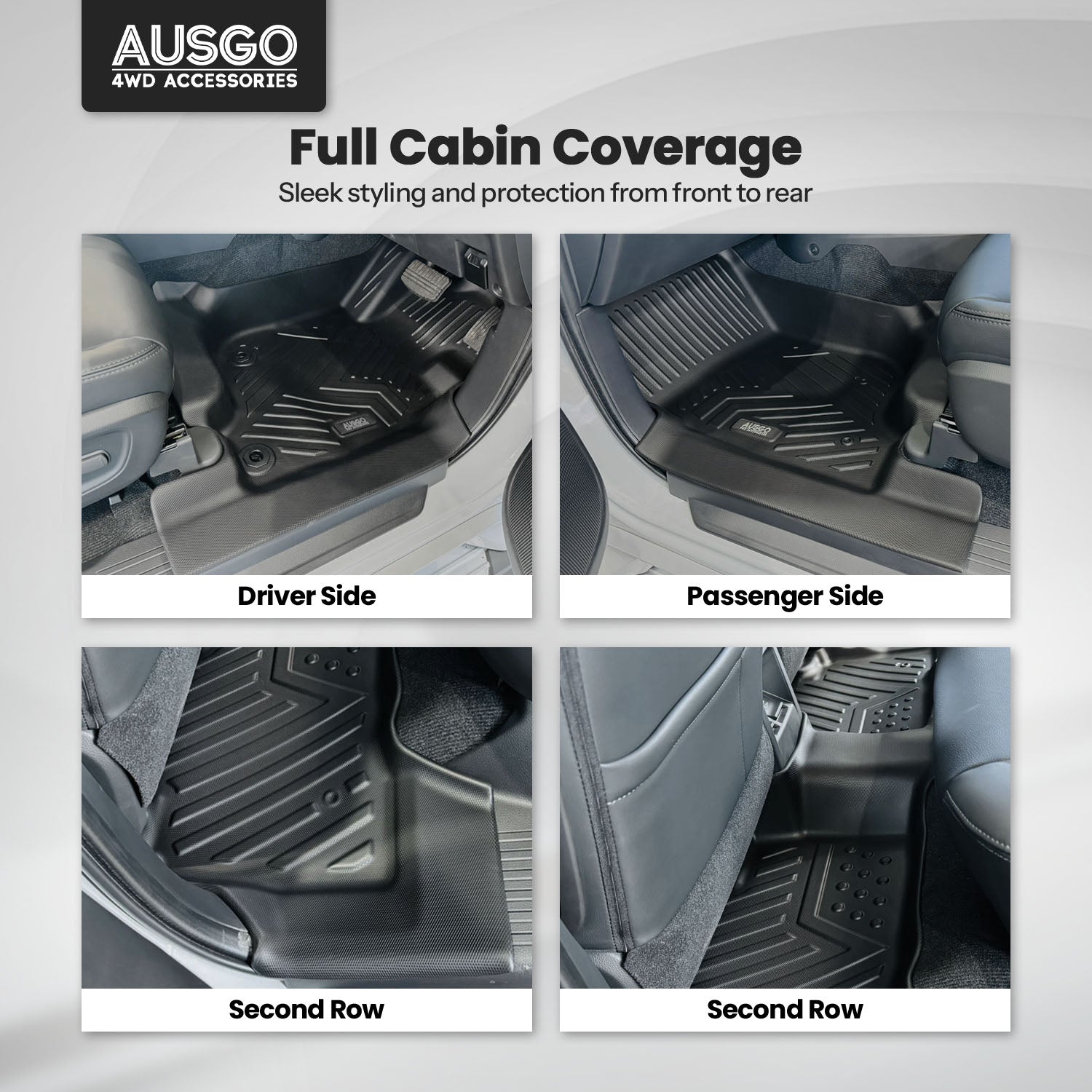 Car Floor Mats for Mitsubishi Pajero Sport 2015-Onwards