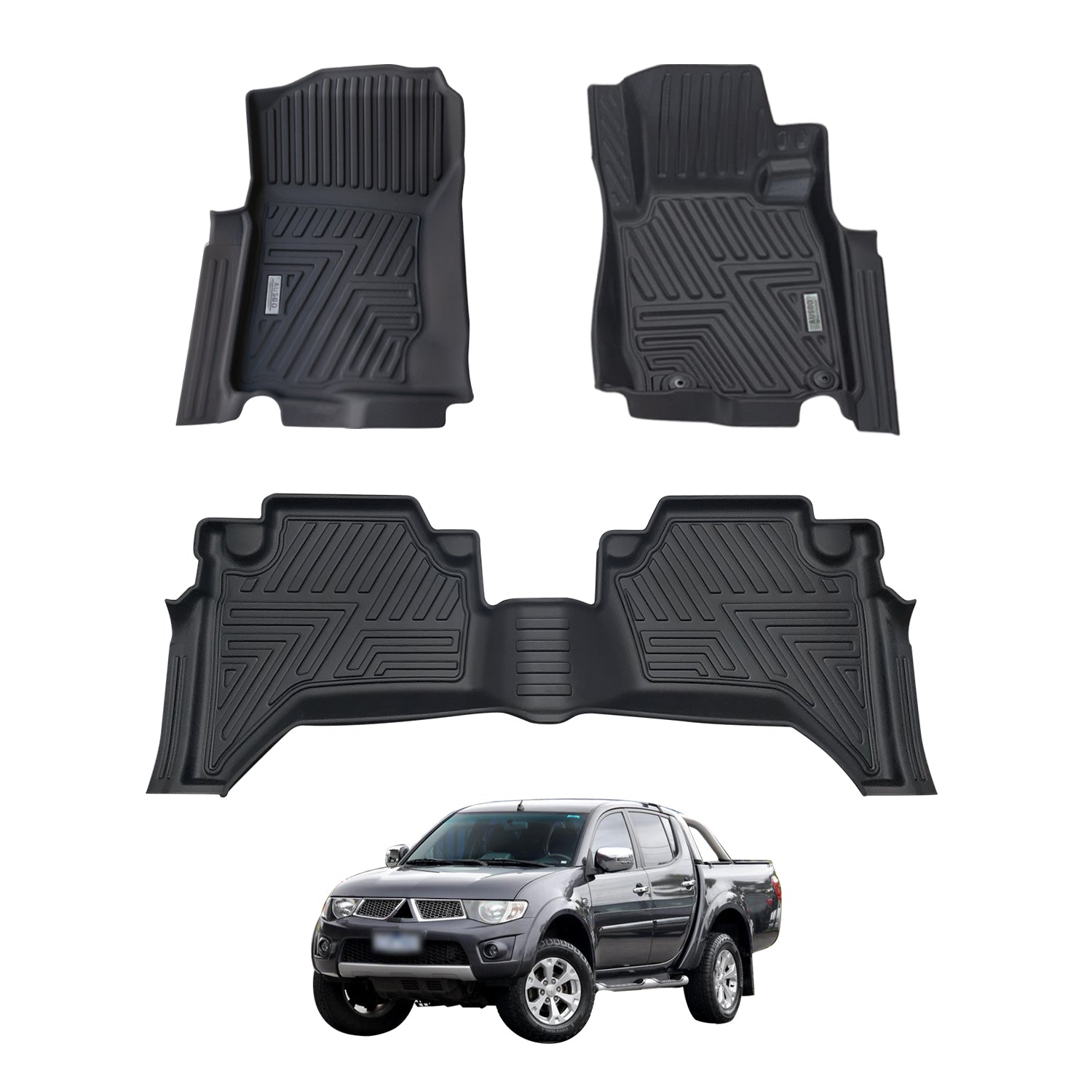 Mitsubishi Triton ML MN Series Dual Cab 2006-2015 Car Floor Mats