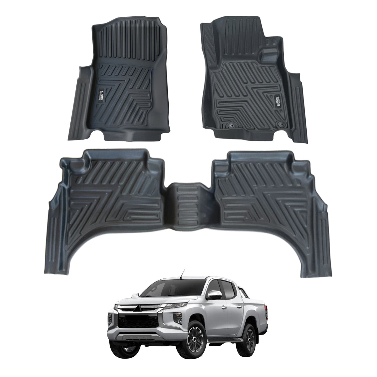 Car Floor Mats for Mitsubishi Triton MQ MR 2015-2024