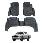 Car Floor Mats for Mitsubishi Triton MQ MR 2015-2024