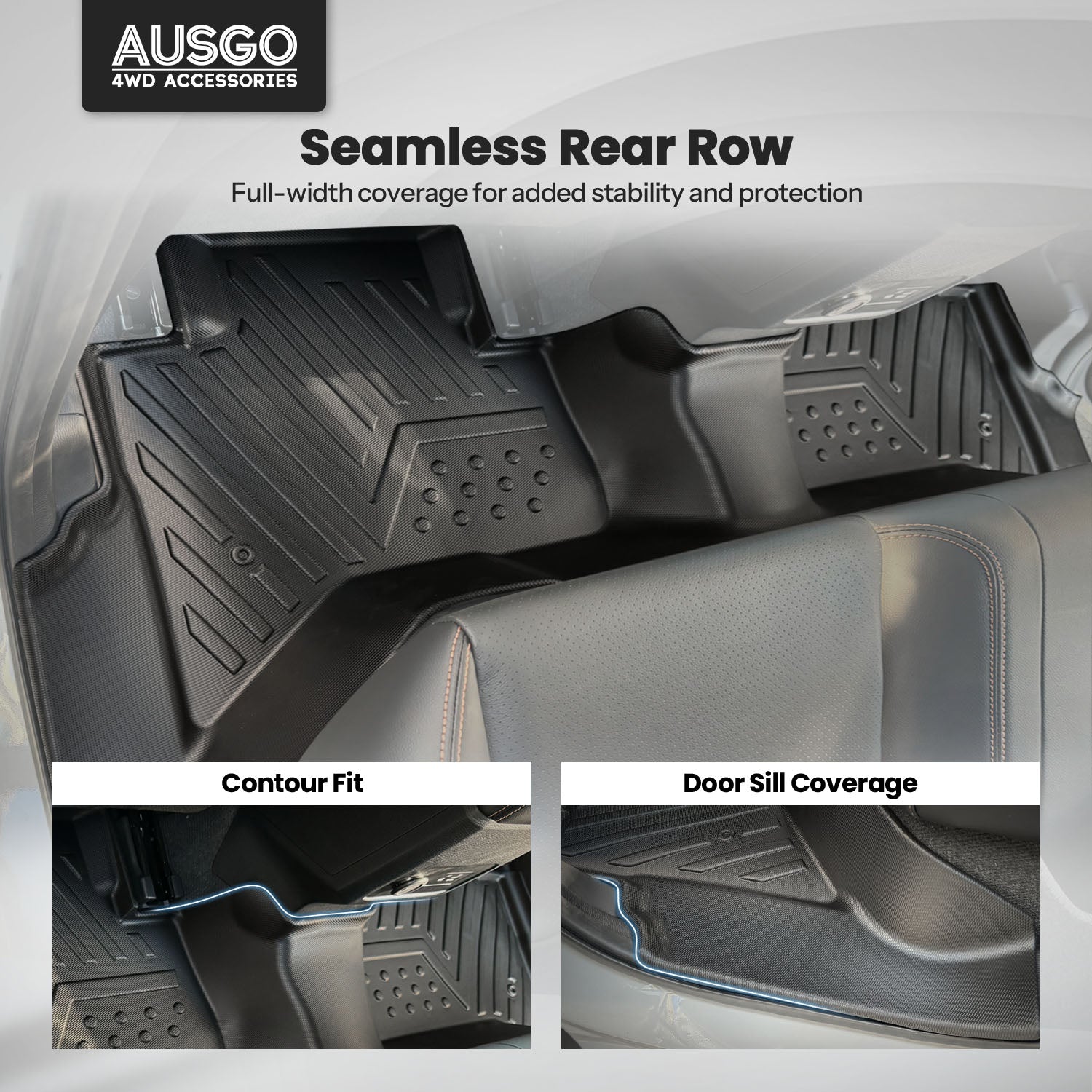 Car Floor Mats for Mitsubishi Triton MV Series 2024-Onwards