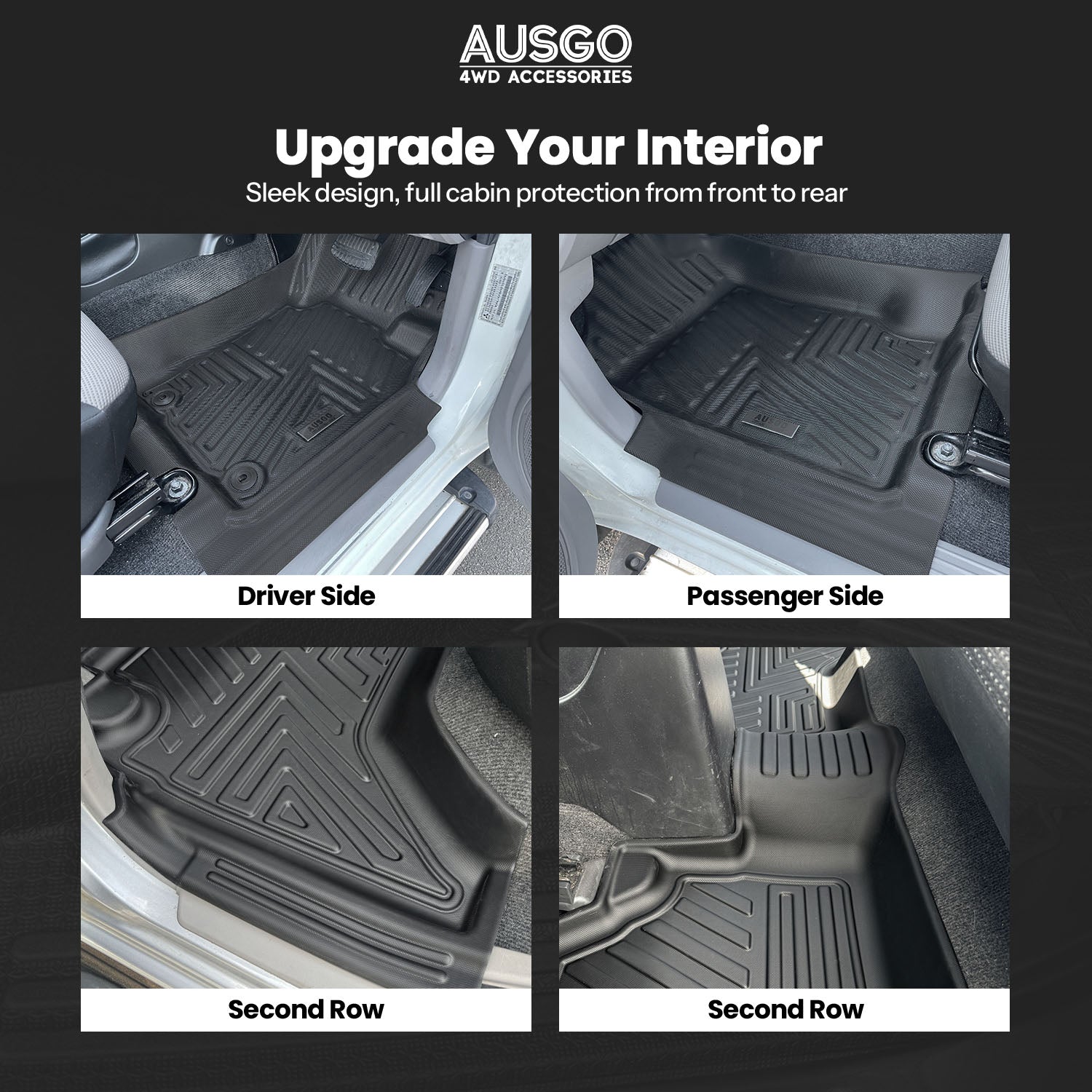 Mitsubishi Triton ML MN Series Dual Cab 2006-2015 Car Floor Mats