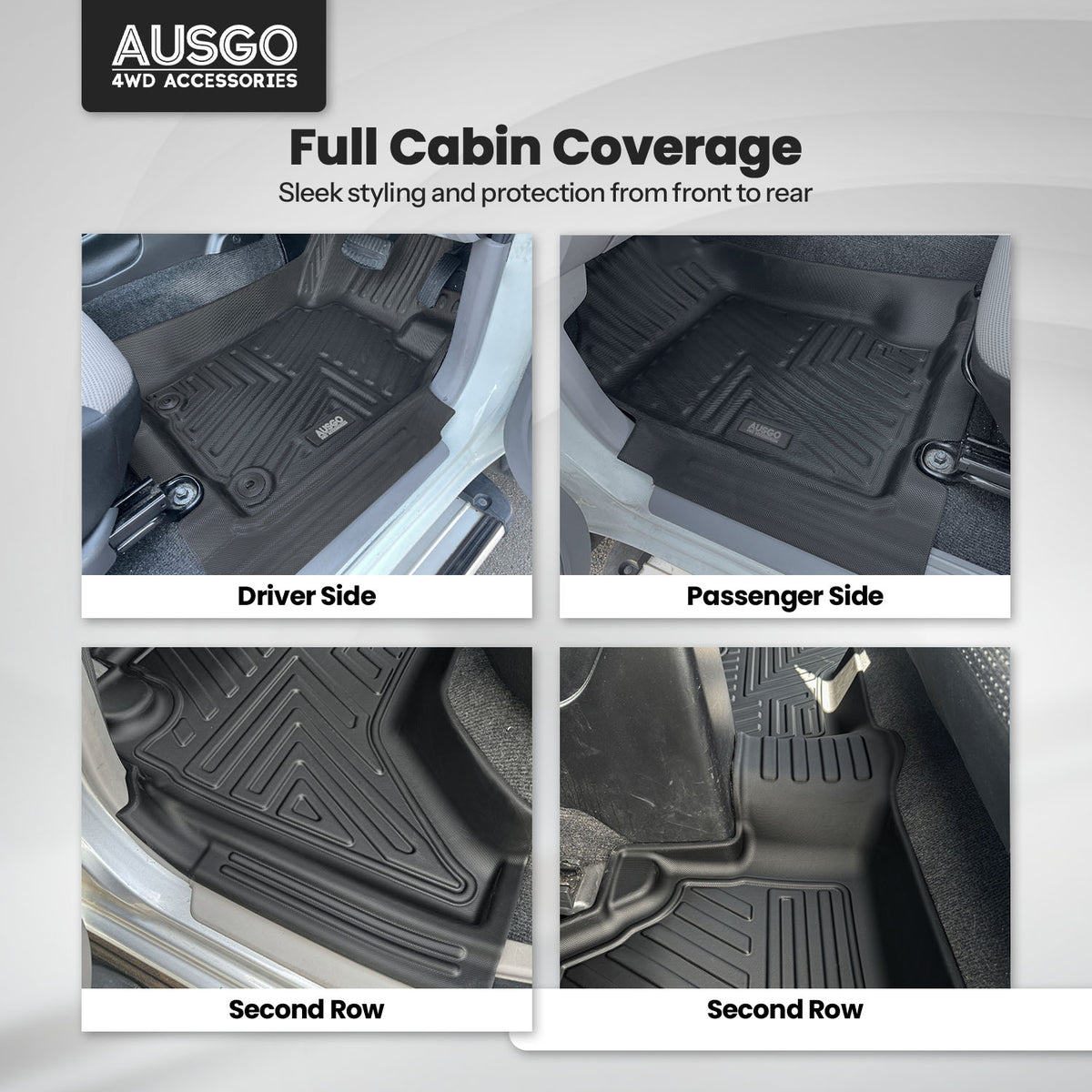 Car Floor Mats for Mitsubishi Triton ML MN Series Dual Cab 2006-2015