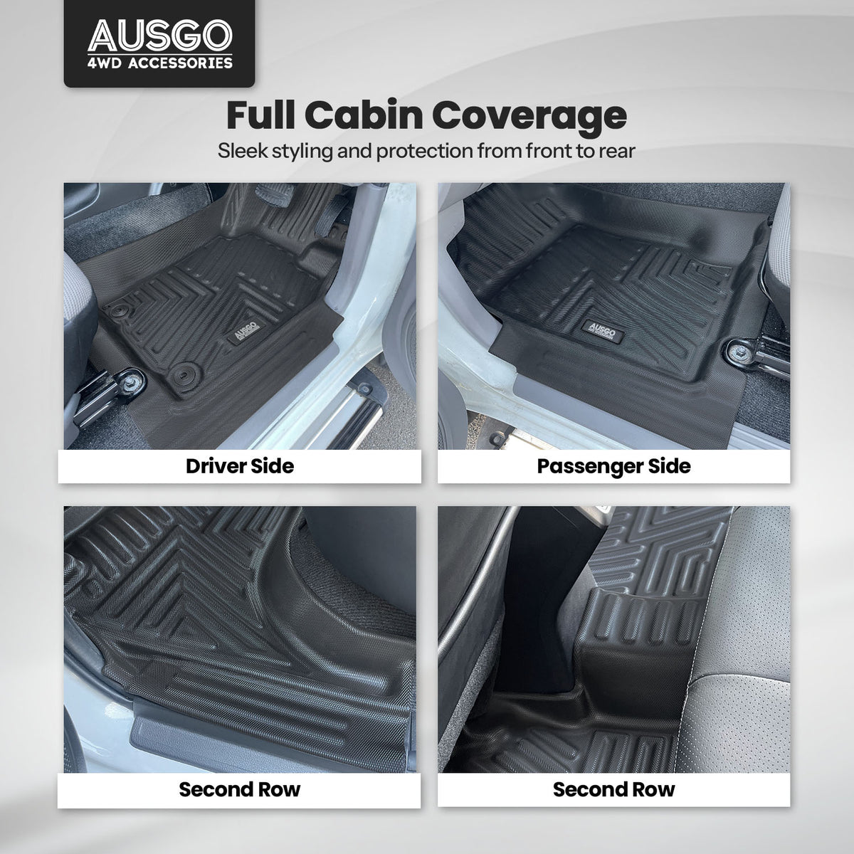 Car Floor Mats for Mitsubishi Triton MQ MR 2015-2024
