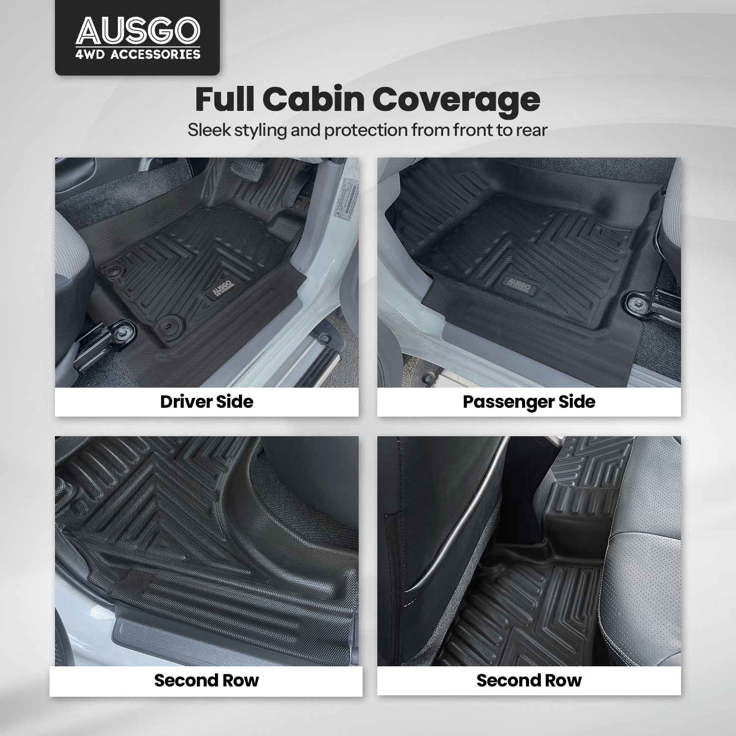 Car Floor Mats for Mitsubishi Triton MQ MR 2015-2024