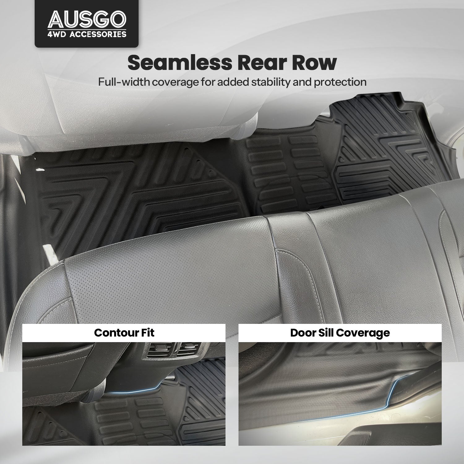 Car Floor Mats for Nissan Navara NP300 D23 Dual Cab 2015-2025