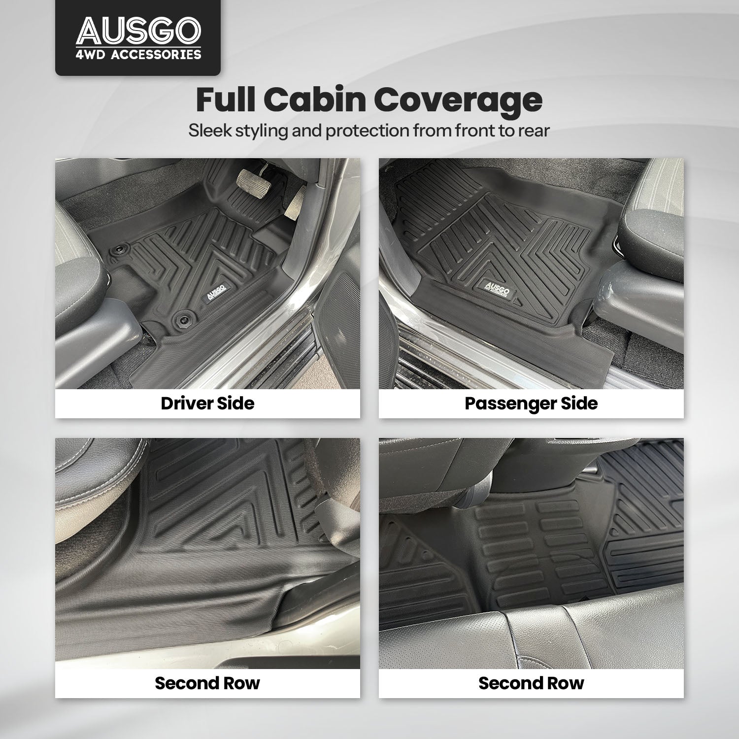 Car Floor Mats for Nissan Navara NP300 D23 Dual Cab 2015-2025