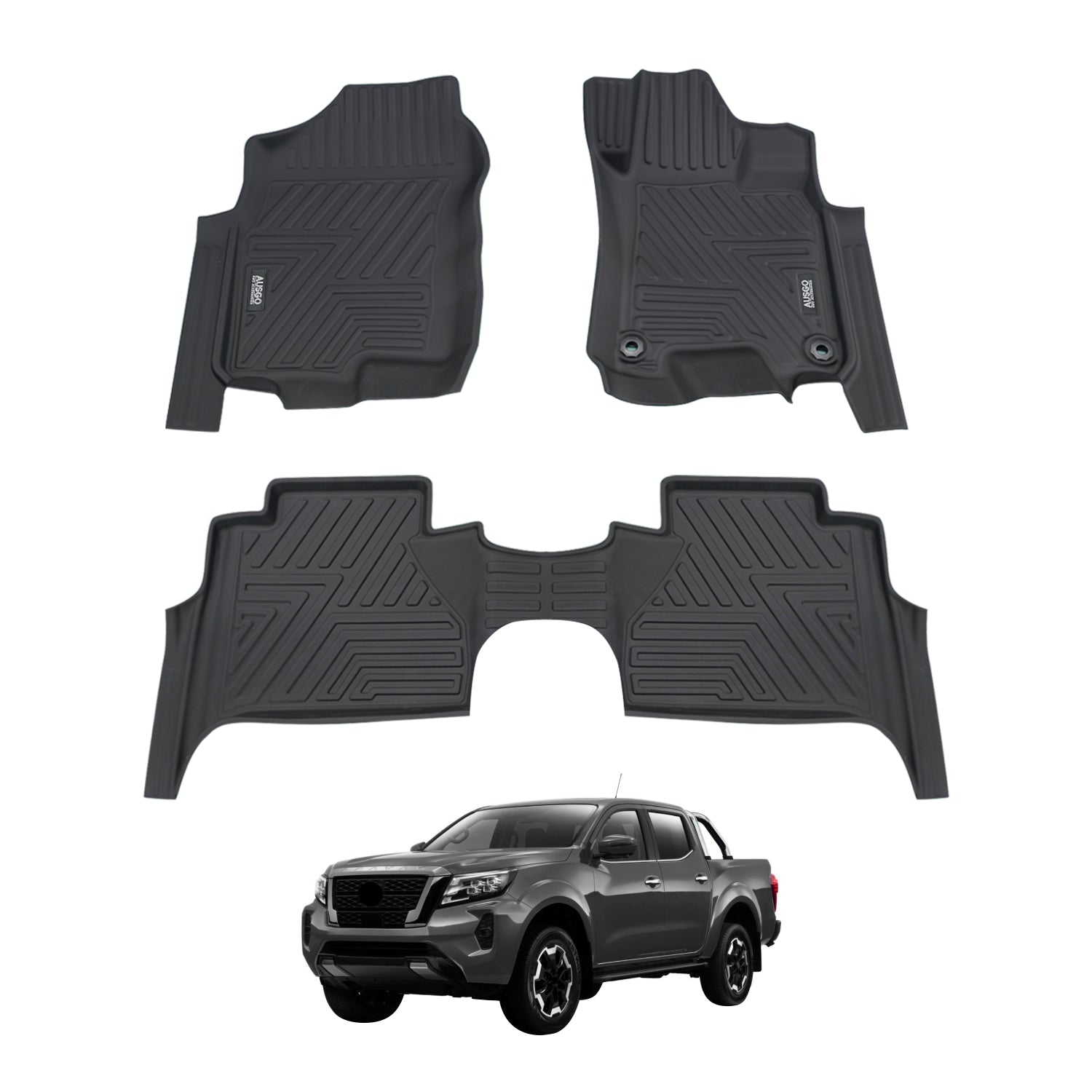 Nissan Navara NP300 D23 Dual Cab 2015-2025 Car Floor Mats