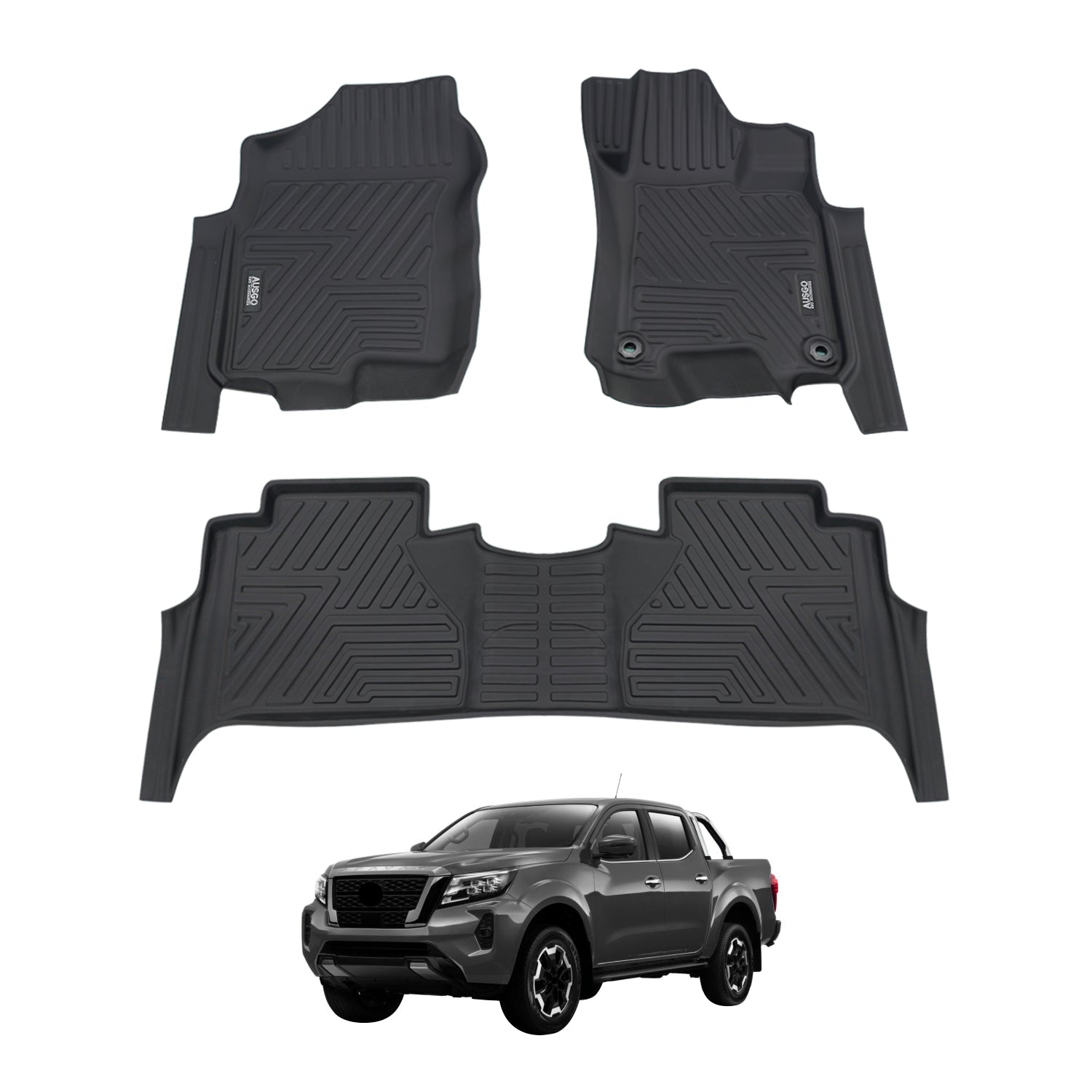 Nissan Navara NP300 D23 Dual Cab 2015-Onwards Car Floor Mats