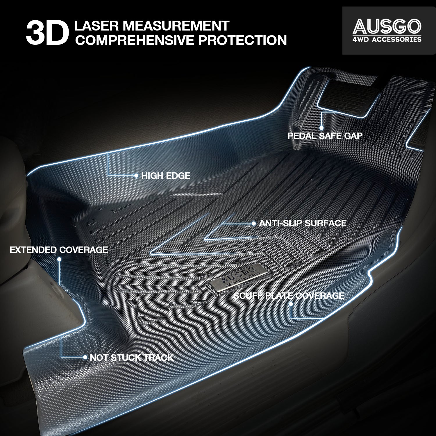 Nissan Patrol GU Y61 1997-2015 Car Floor Mats