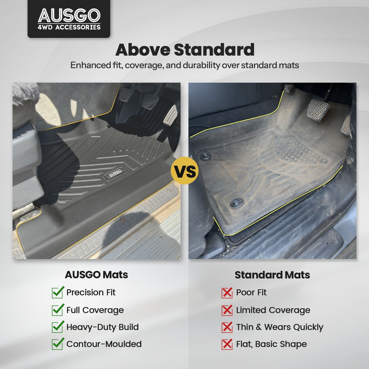 Car Floor Mats for Nissan Patrol GQ Y60 1988-1997