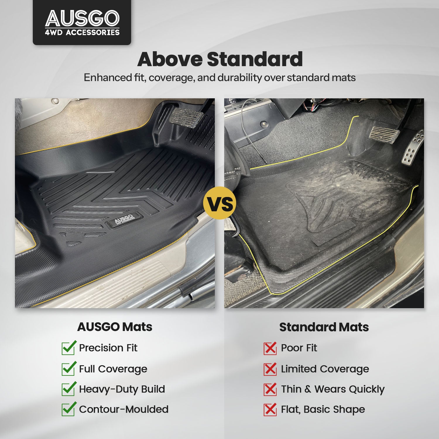 Car Floor Mats for Nissan Patrol GU Y61 1997-2015