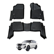 Car Floor Mats for Nissan Patrol Y62 2012-Onwards