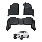 Car Floor Mats for Nissan Patrol Y62 2012-Onwards
