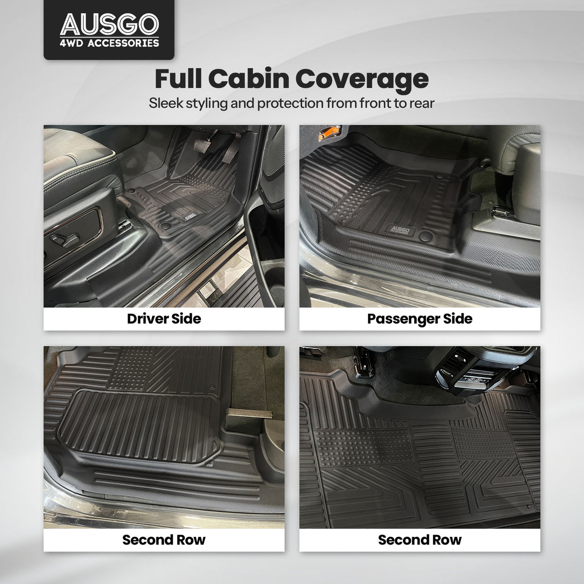 Pre-order Car Floor Mats for RAM 1500 DT Series Crew Cab 2020-2023