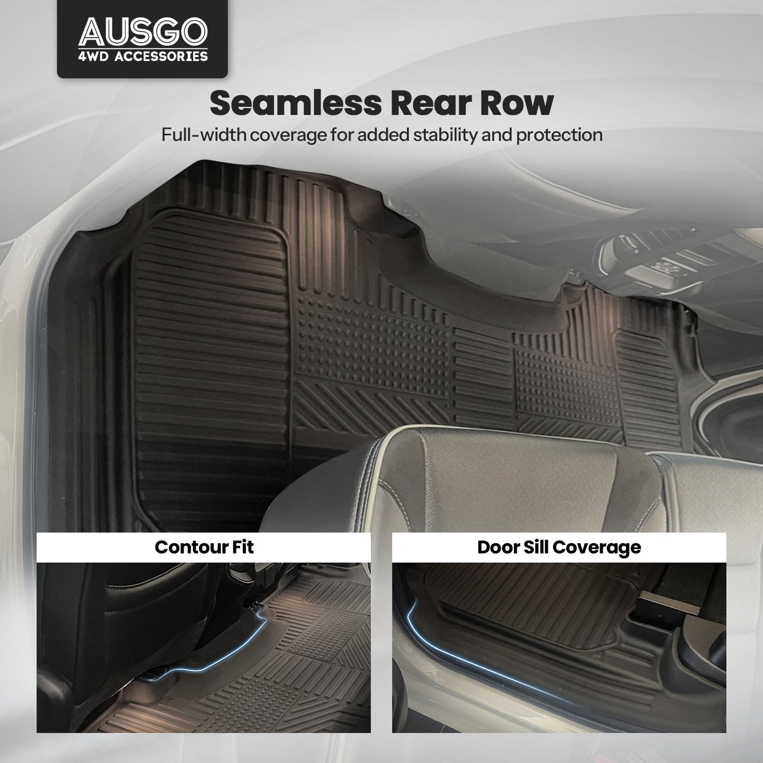 Car Floor Mats for RAM 1500 DT Series Crew Cab 2023-Onwards