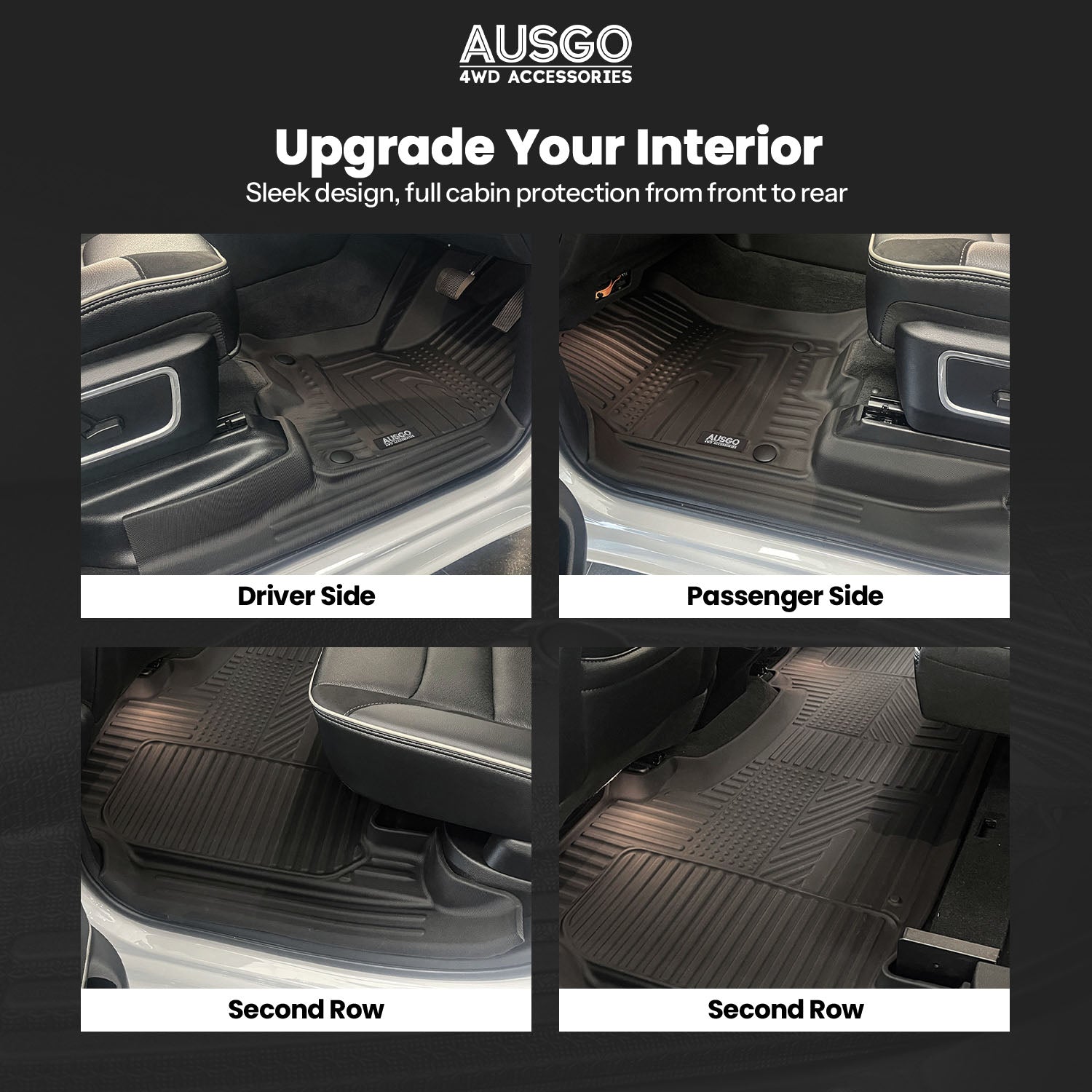 RAM 1500 DT Series Crew Cab 2023-Onwards Car Floor Mats
