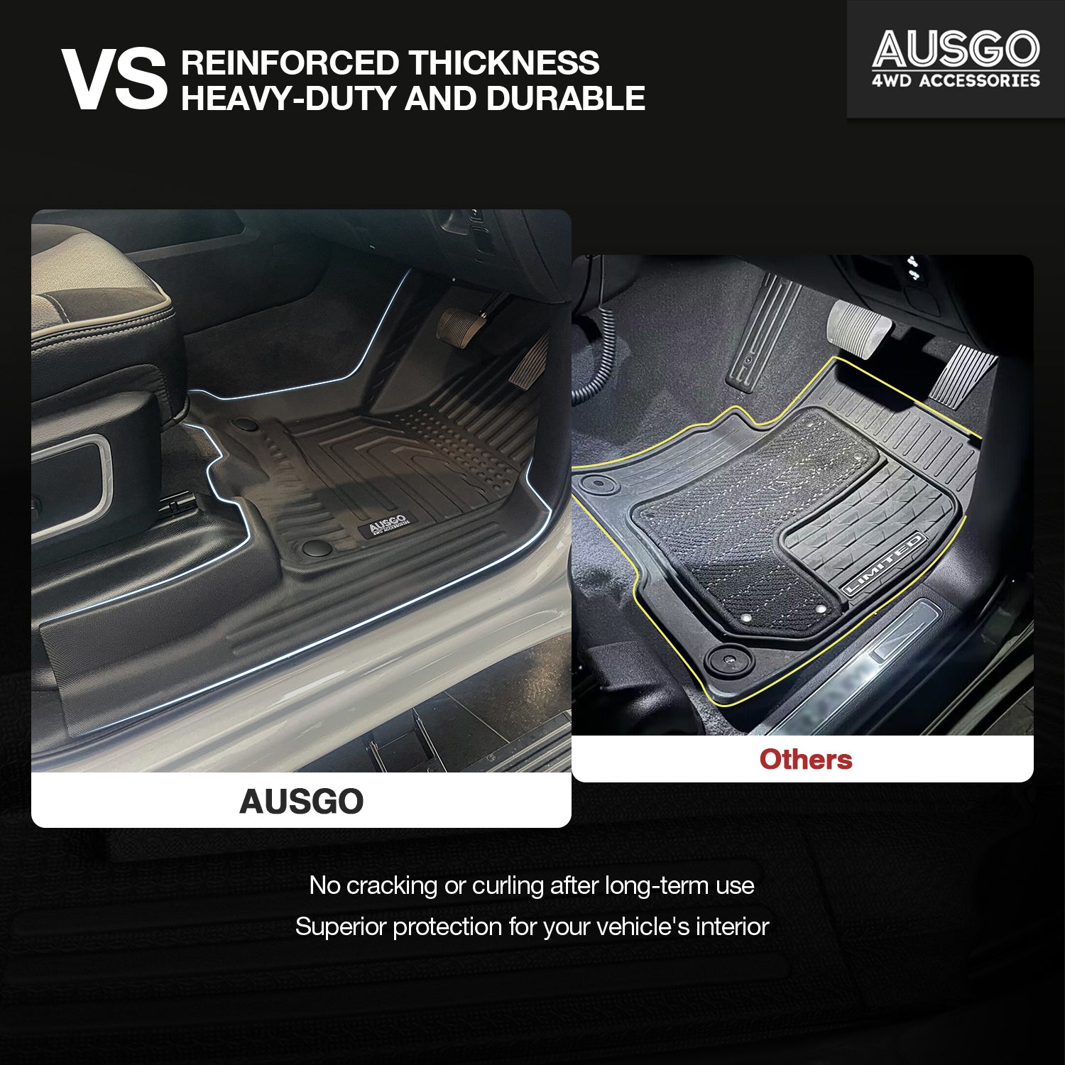 RAM 1500 DT Series Crew Cab 2023-Onwards Car Floor Mats