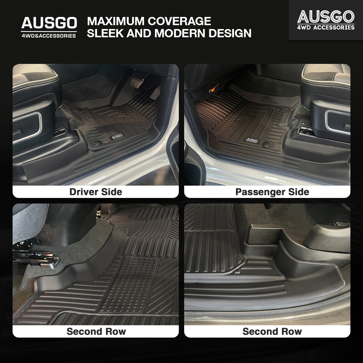 RAM 1500 DT Series Crew Cab 2023-Onwards Car Floor Mats