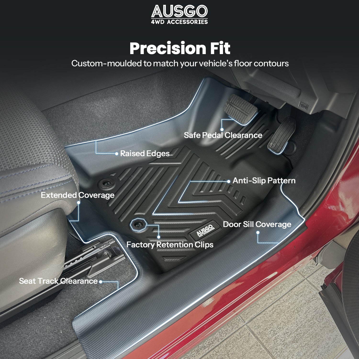 Pre-order Car Floor Mats for Subaru Forester 2025-Onwards