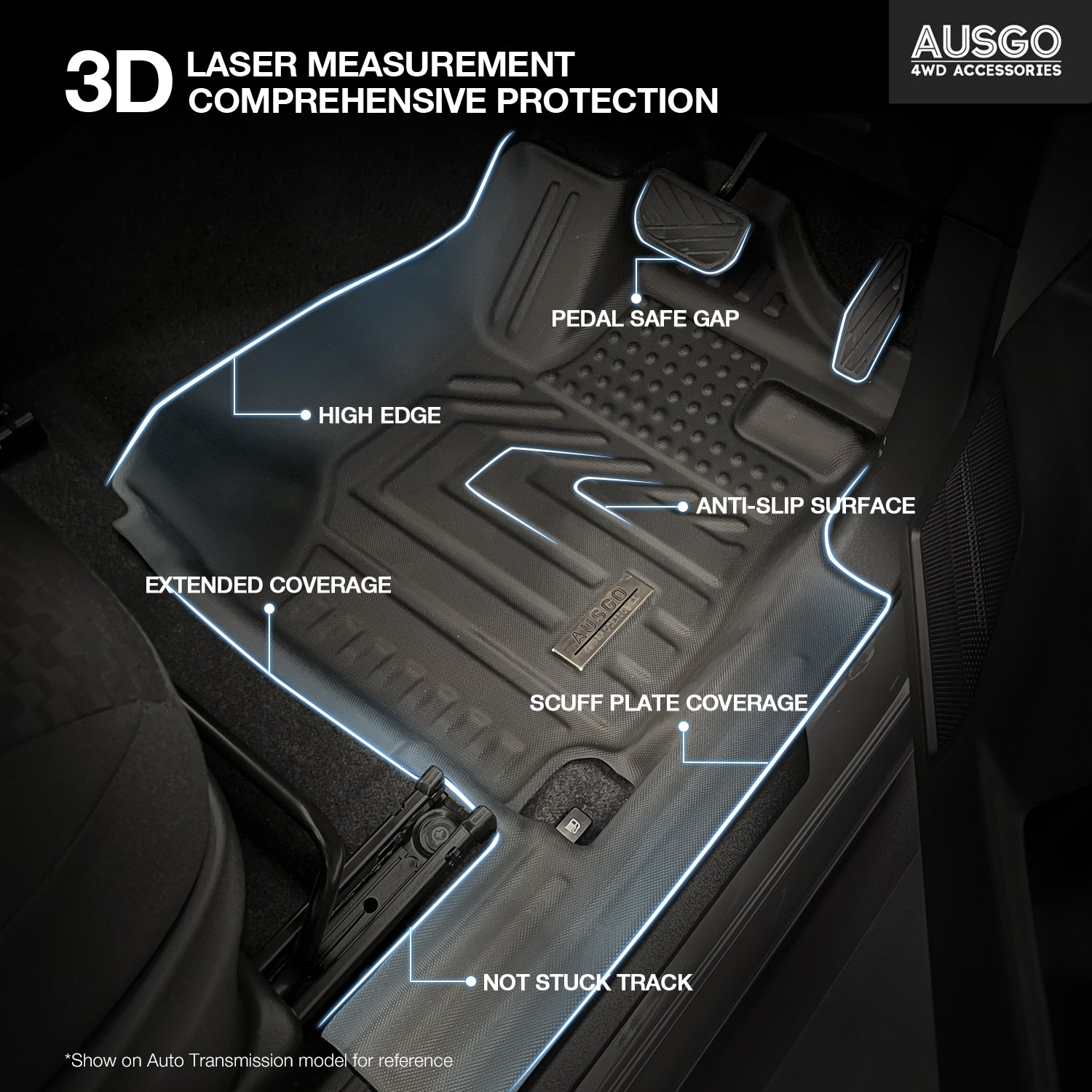 Suzuki Jimny XL 5-Door 2023-Onwards Car Floor Mats (Auto Trans)