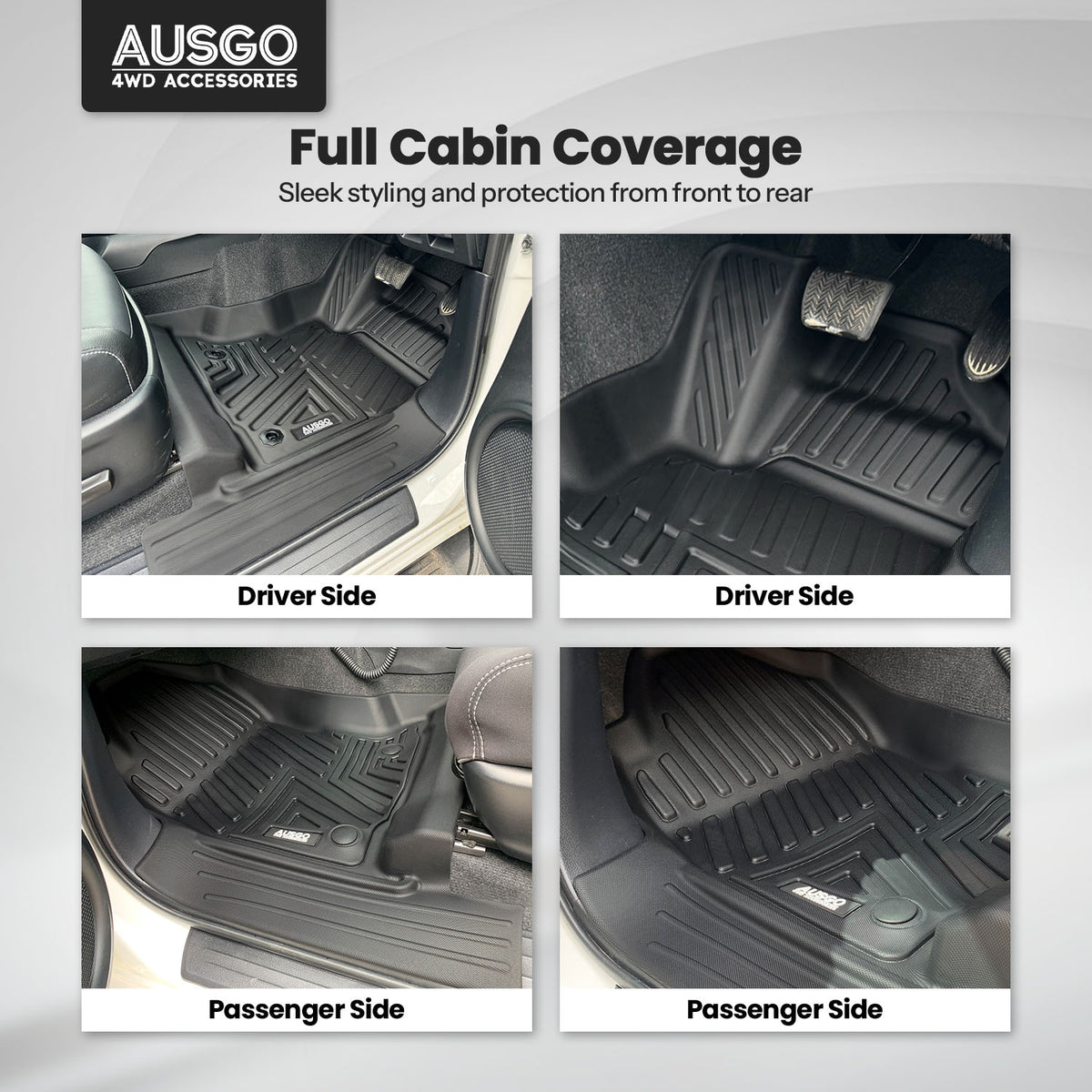 Pre-order Car Floor Mats for Toyota Fortuner Auto Transmission 2015-Onwards