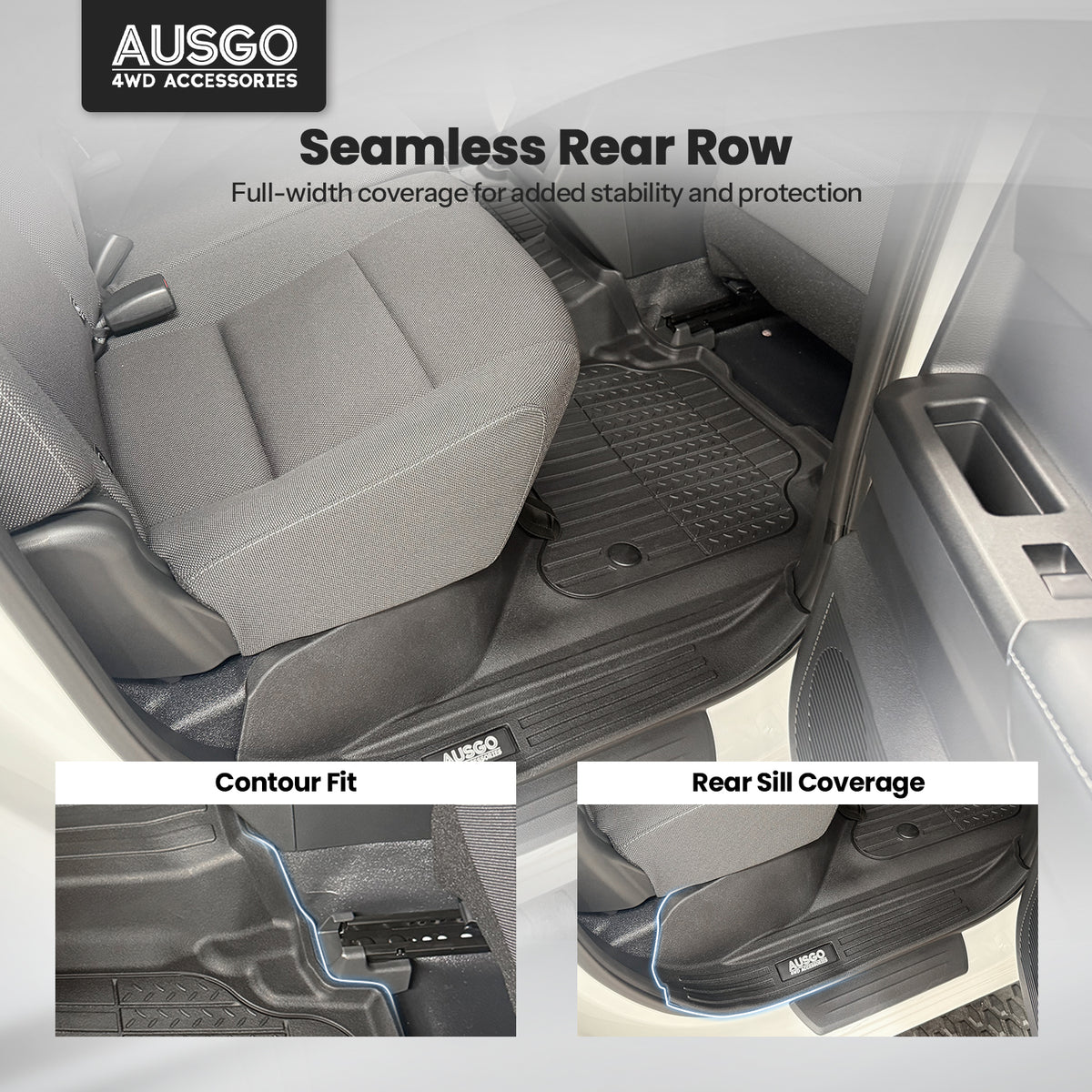 Pre-order Injection Car Floor Mats for Toyota Hilux Dual Cab 2025-Onwards