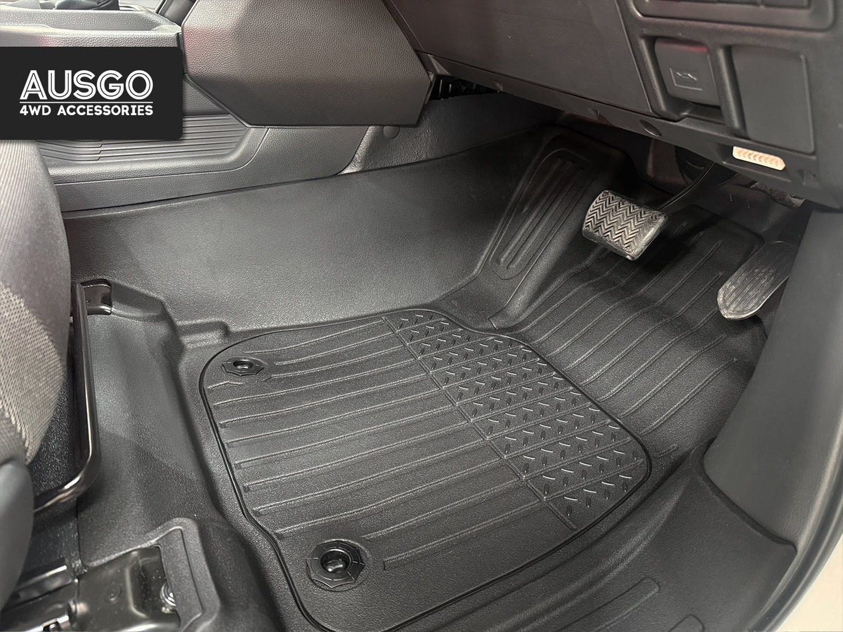 Pre-order Injection Car Floor Mats for Toyota Hilux Dual Cab 2025-Onwards