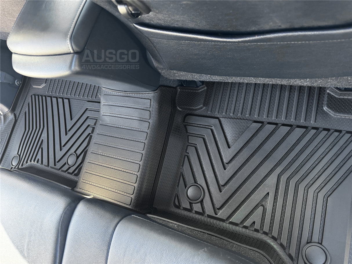 5D Injection Floor Mats for Toyota Hilux Dual Cab 2015-Onwards Auto Trans