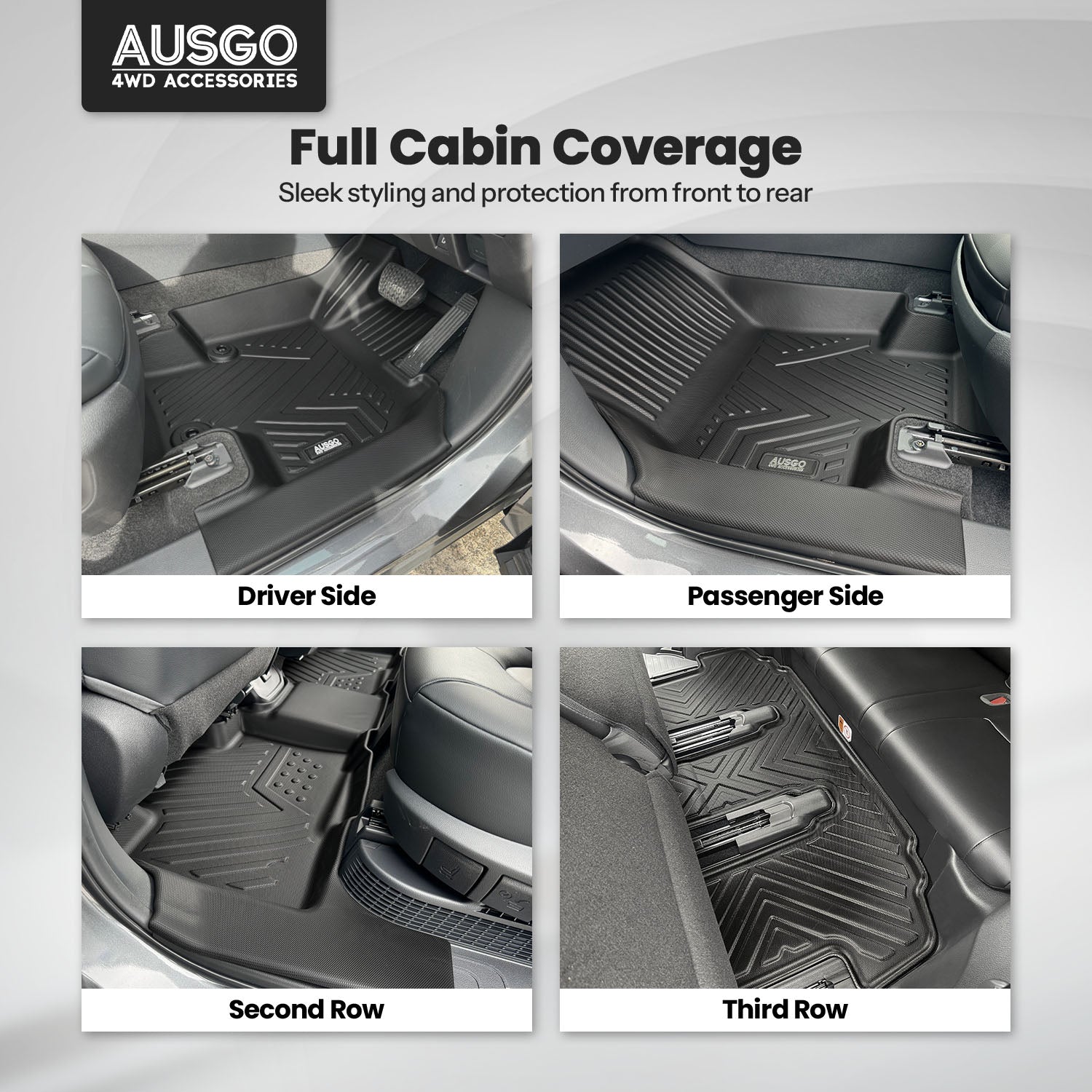 Car Floor Mats for Toyota Kluger 2021-Onwards