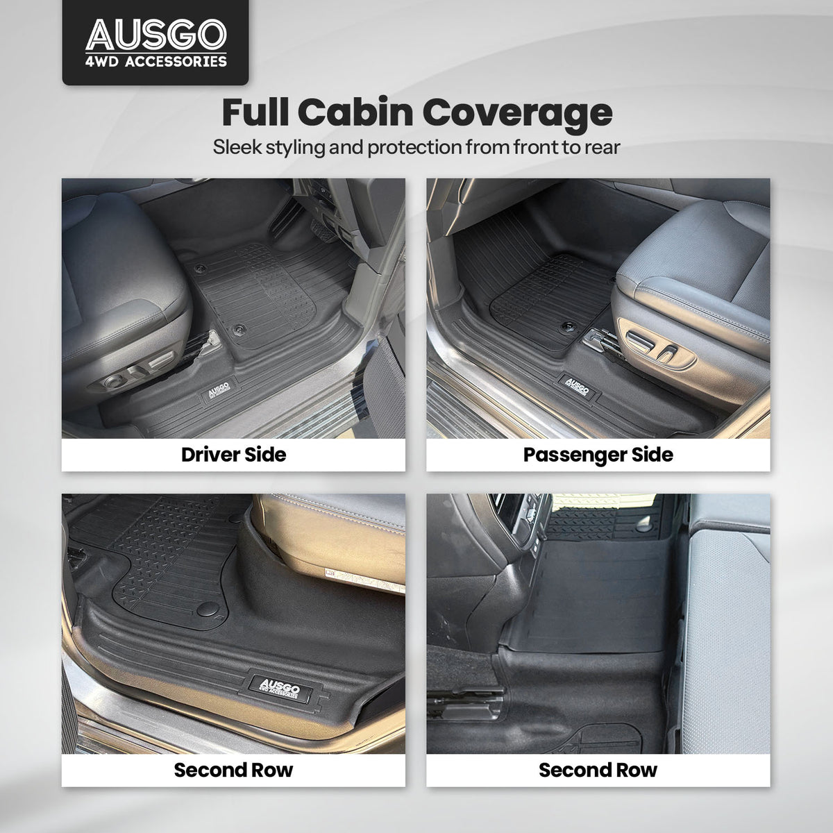 Injection Car Floor Mats for Toyota LandCruiser 300 Series 2021-Onwards