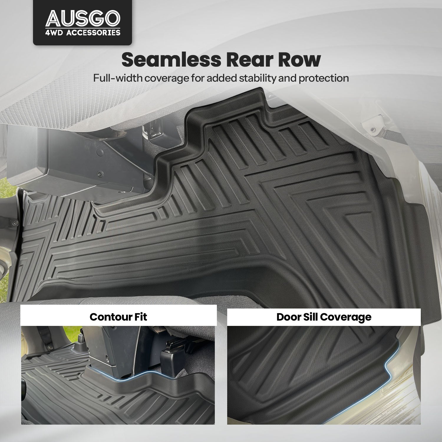 Car Floor Mats for Toyota Land Cruiser 79 Series 2012-Onwards
