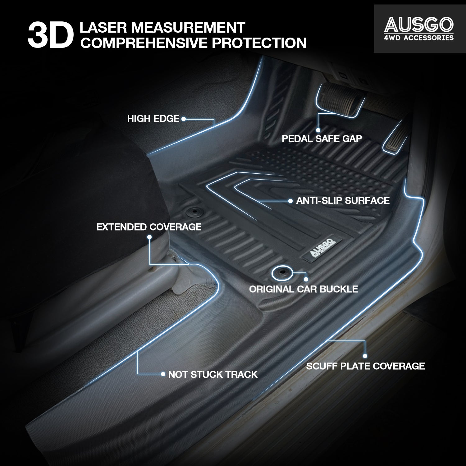 Lexus LX Series LX470 1998-2007 Car Floor Mats