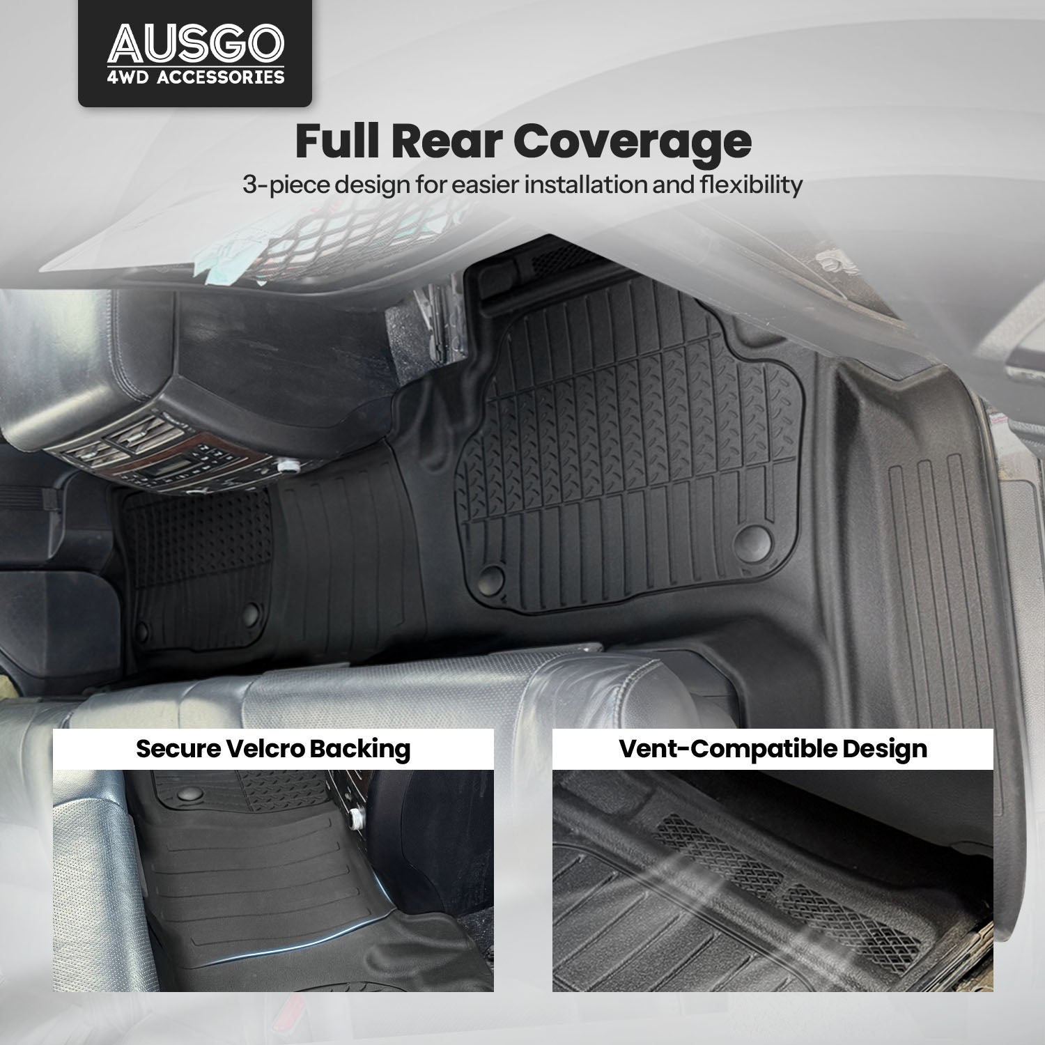 Injection Car Floor Mats for Toyota LandCruiser 200 Series Altitude / VX / Sahara 2012-2021