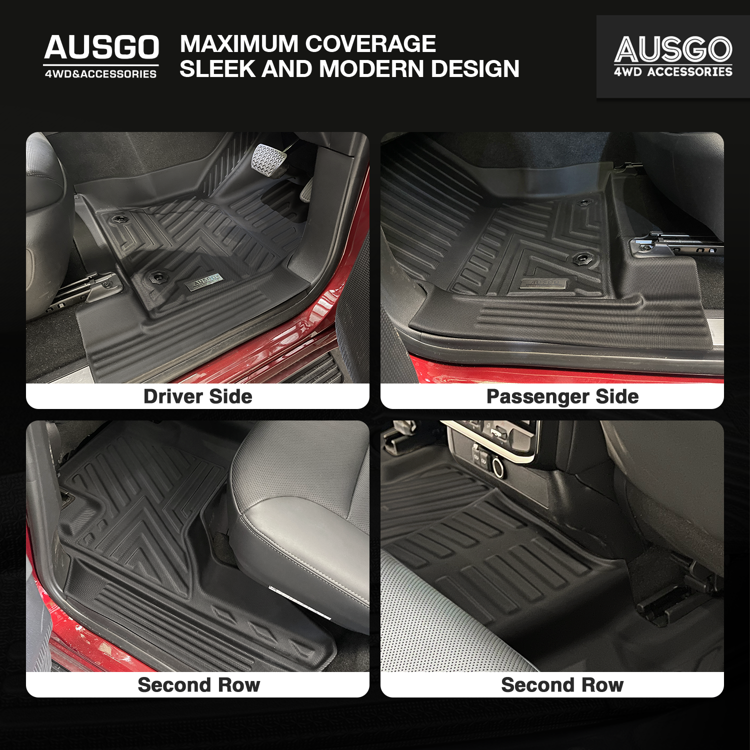Toyota Land Cruiser 300 Series 2021-Onwards Car Floor Mats