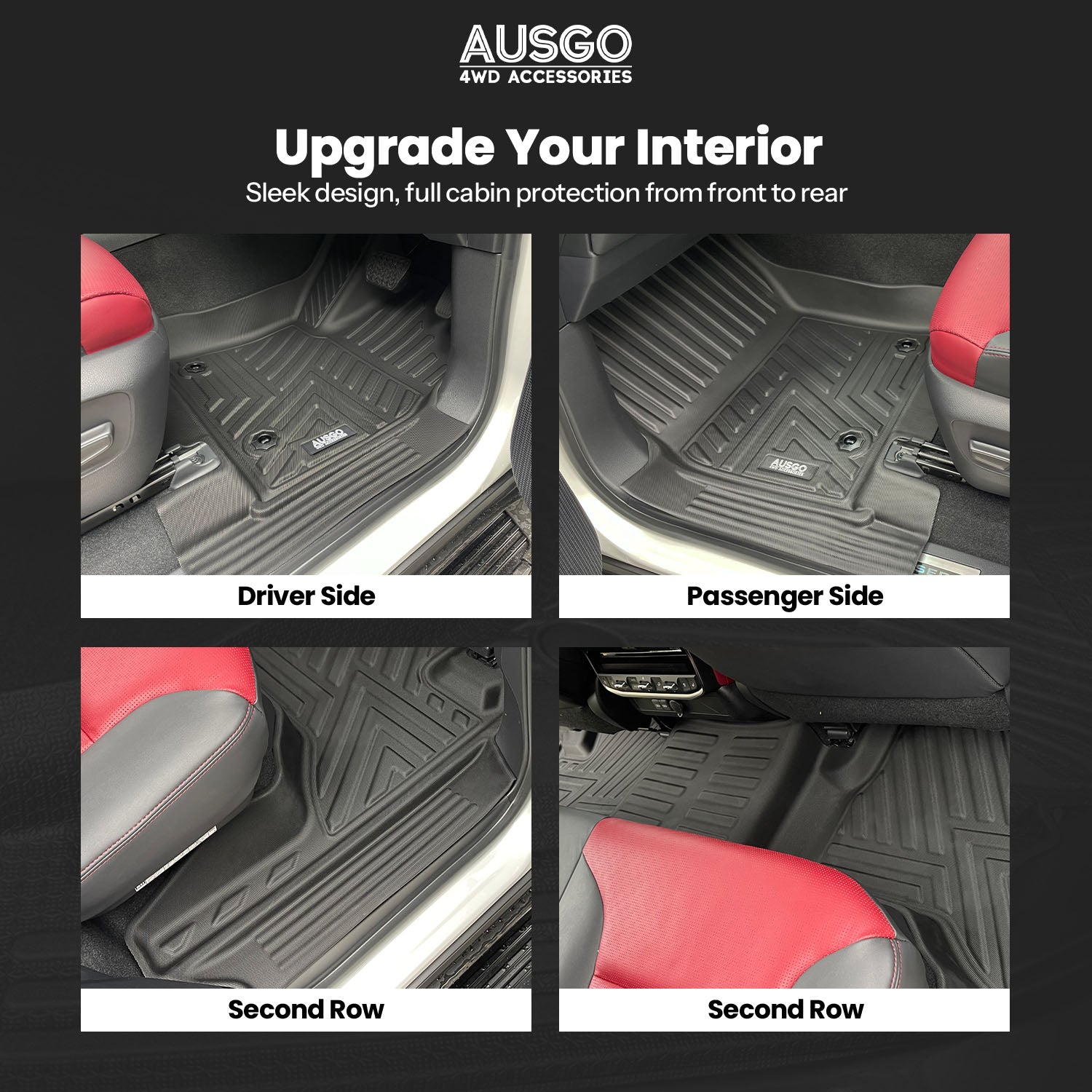 Car Floor Mats for Toyota Land Cruiser 300 Series 2021-Onwards